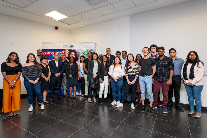 Photos des BGF année 2019 avec l'ambassadeur de France à Maurice, Mons. Emmanuel COHET